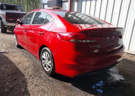 2018 Hyundai Elantra Se из США, поврежденный, VIN KMHD74LF9JU657311